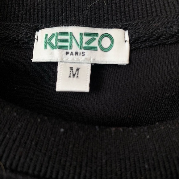 Kenzo Statue of Liberty black crewneck - Picture 3 of 4